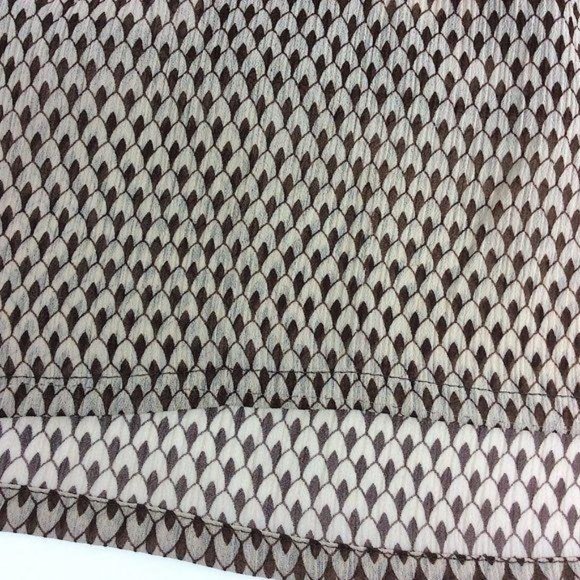 4/$25 Coco And Chase Tunic Blouse Peasant Floral V Neck Sheer Womens Sz M - Picture 10 of 14